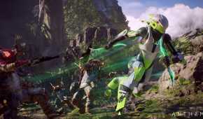 A screenshot from Bioware's Anthem.