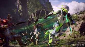 A screenshot from Bioware's Anthem.