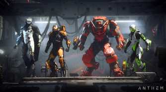 A screenshot from Bioware's Anthem.