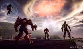 A screenshot from Bioware's Anthem.