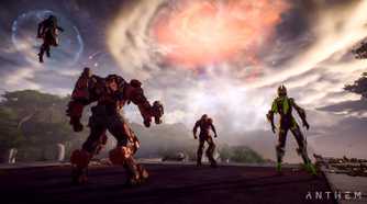 A screenshot from Bioware's Anthem.
