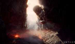A screenshot from Bioware's Anthem.