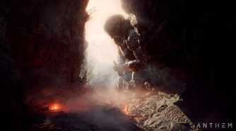 A screenshot from Bioware's Anthem.