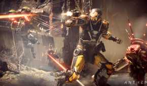 A screenshot from Bioware's Anthem.