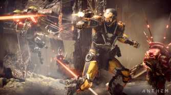A screenshot from Bioware's Anthem.
