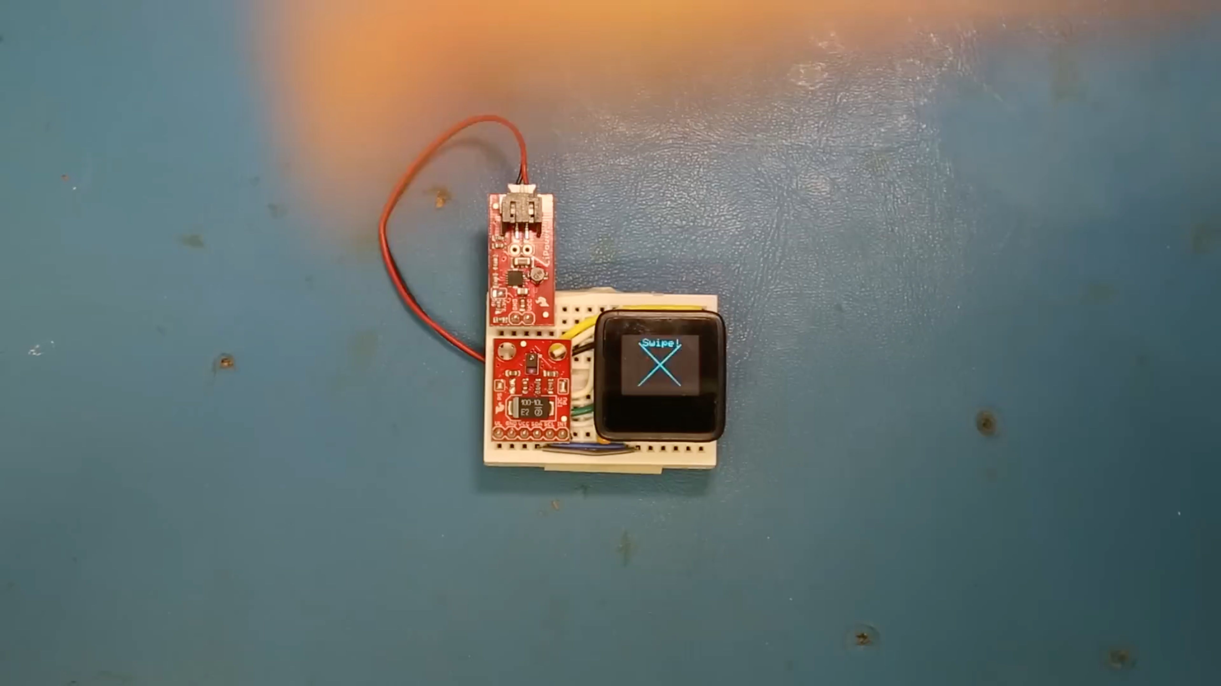 APDS-9960 Sensor Swipe Near