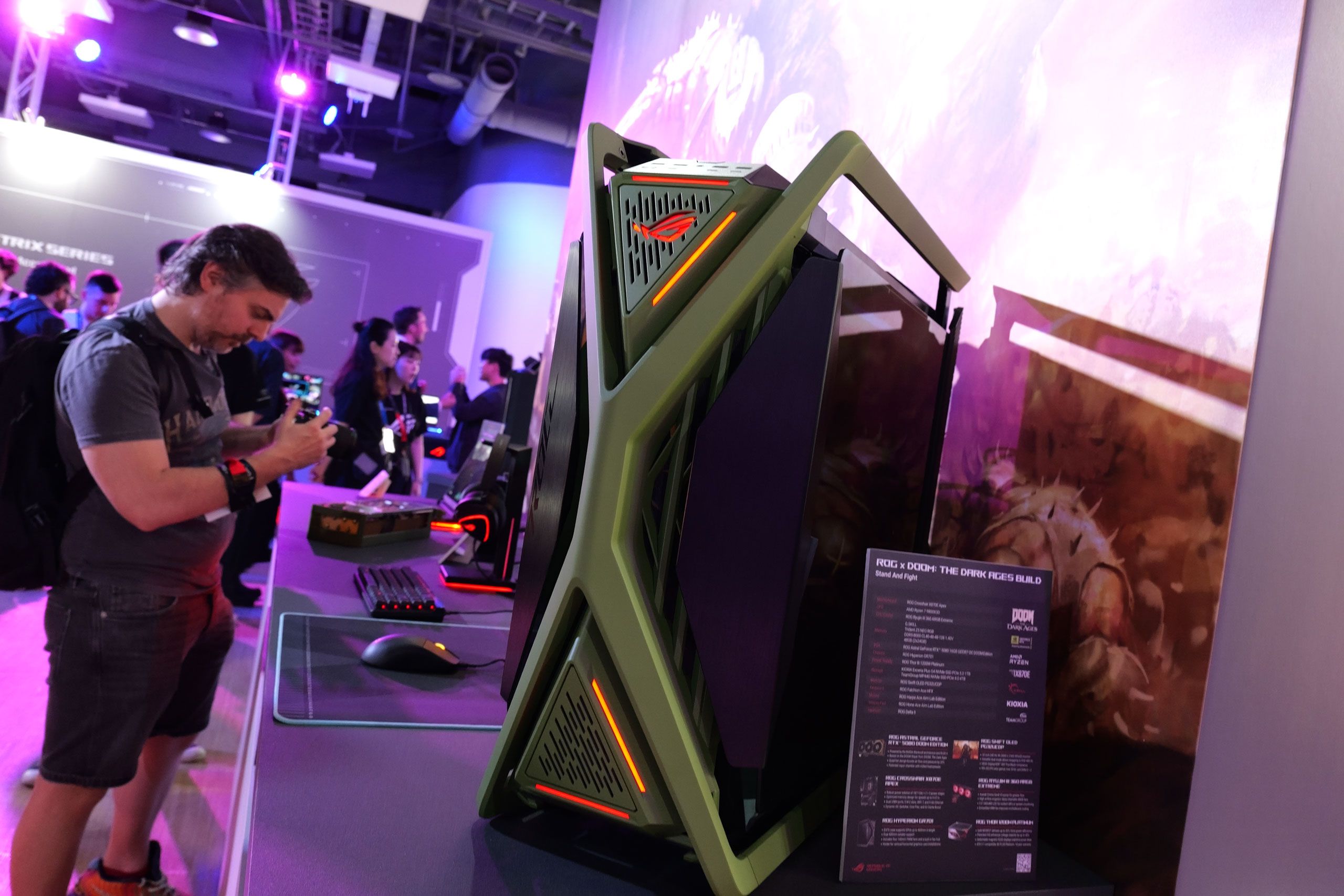 ASUS at Computex 2025: A keyboard revolution, the ultimate Doom PC and more