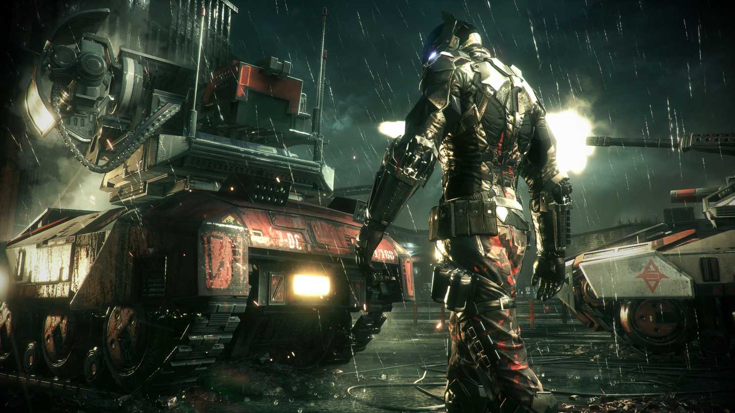 The Arkham Knight in Batman: Arkham Knight.