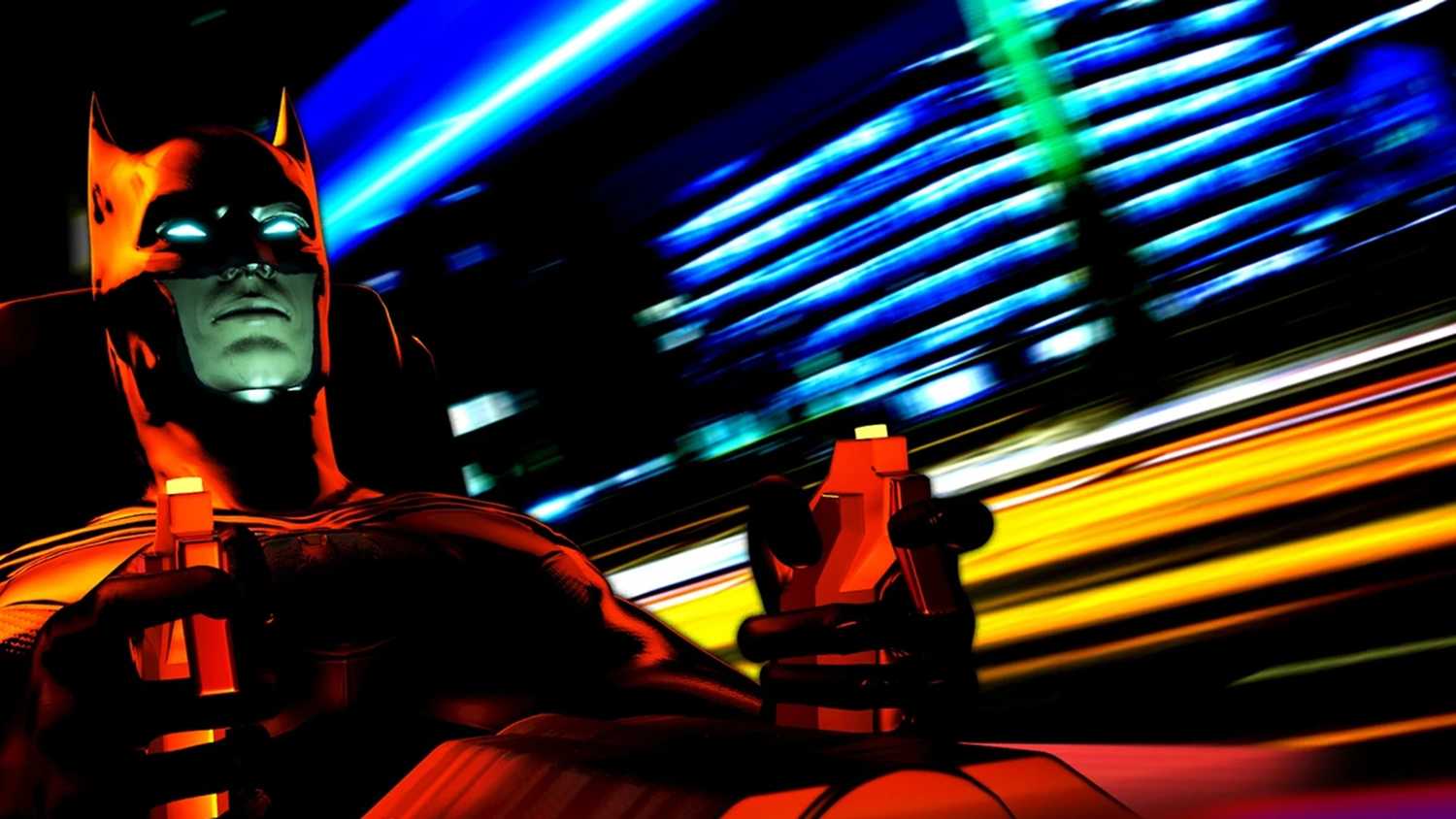 A promo image from Batman Arcade 2013.