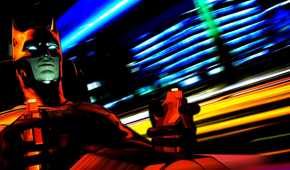 A promo image from Batman Arcade 2013.
