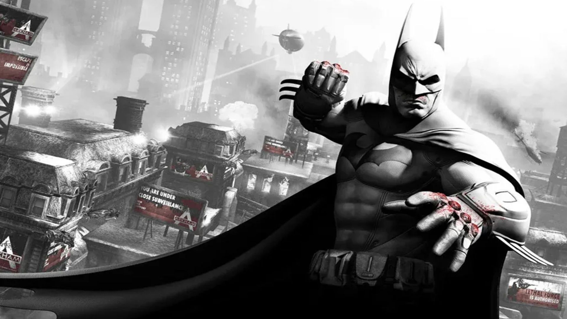 A promo image from Batman Arkham City