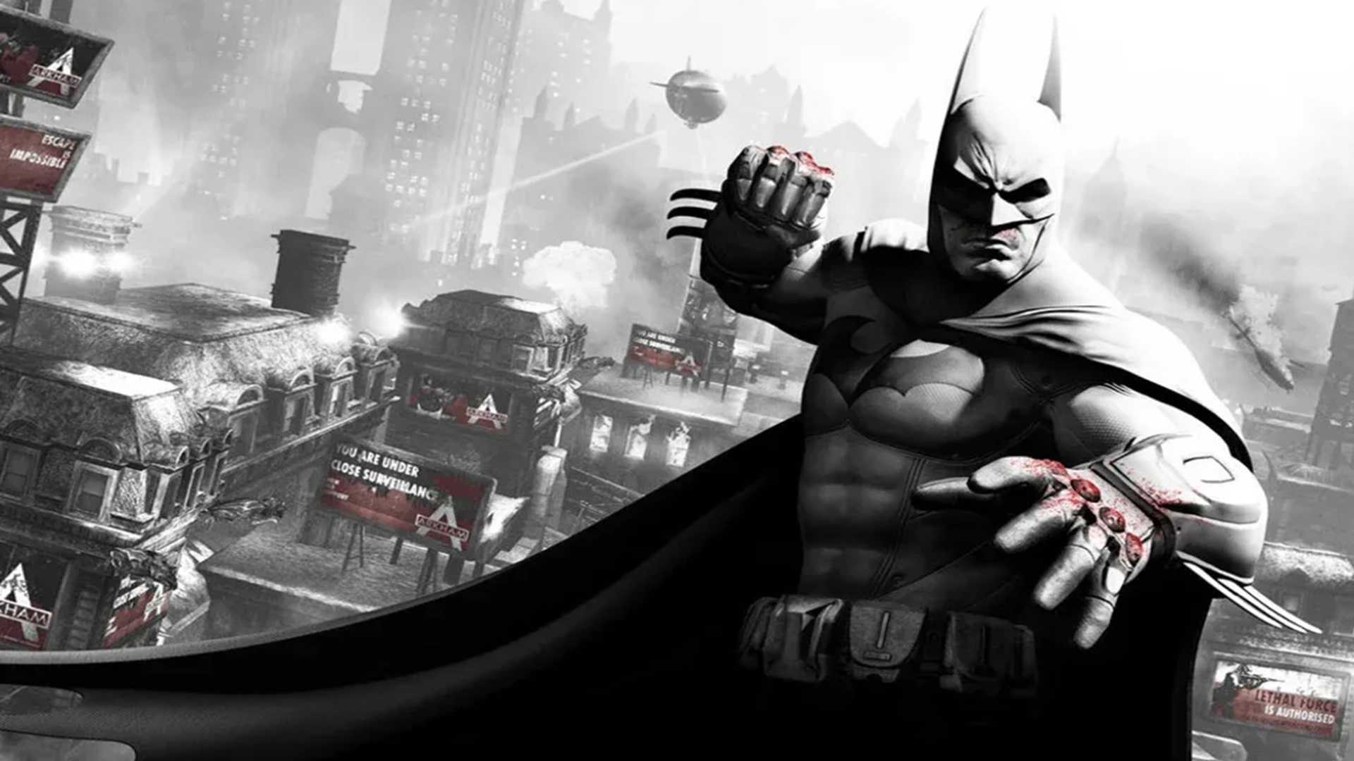 A promo image from Batman Arkham City