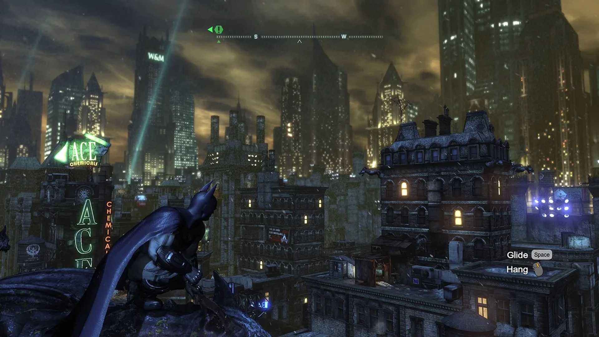 A screenshot of gameplay from Batman Arkham City