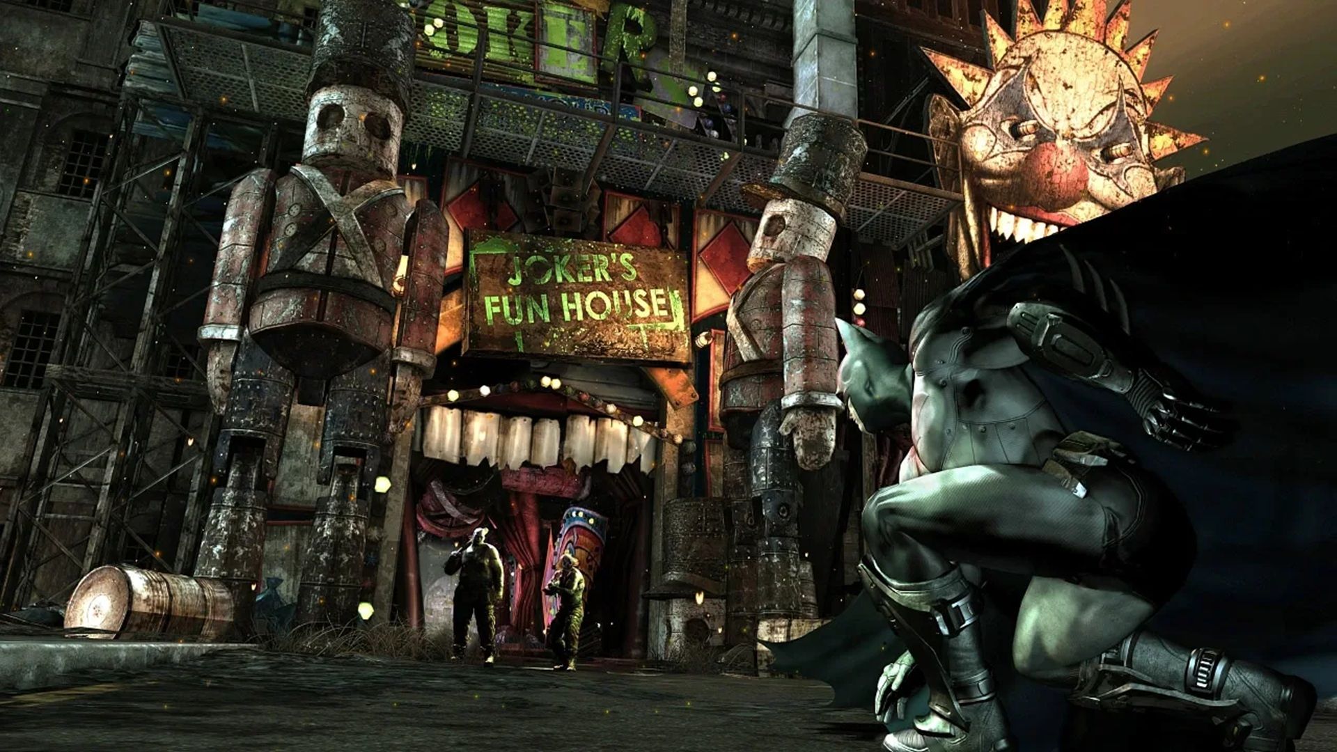 A screenshot of gameplay from Batman Arkham City
