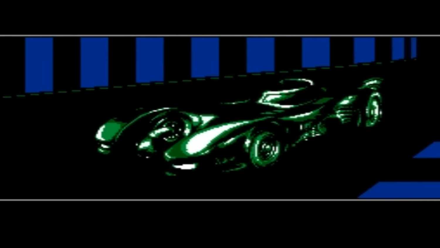 A screenshot of gameplay from Batman on NES.