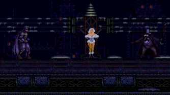 A screenshot of gameplay for Batman Returns.