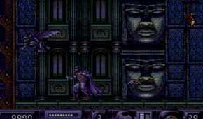 A screenshot of gameplay for Batman Returns.