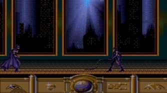 A screenshot of gameplay for Batman Returns.