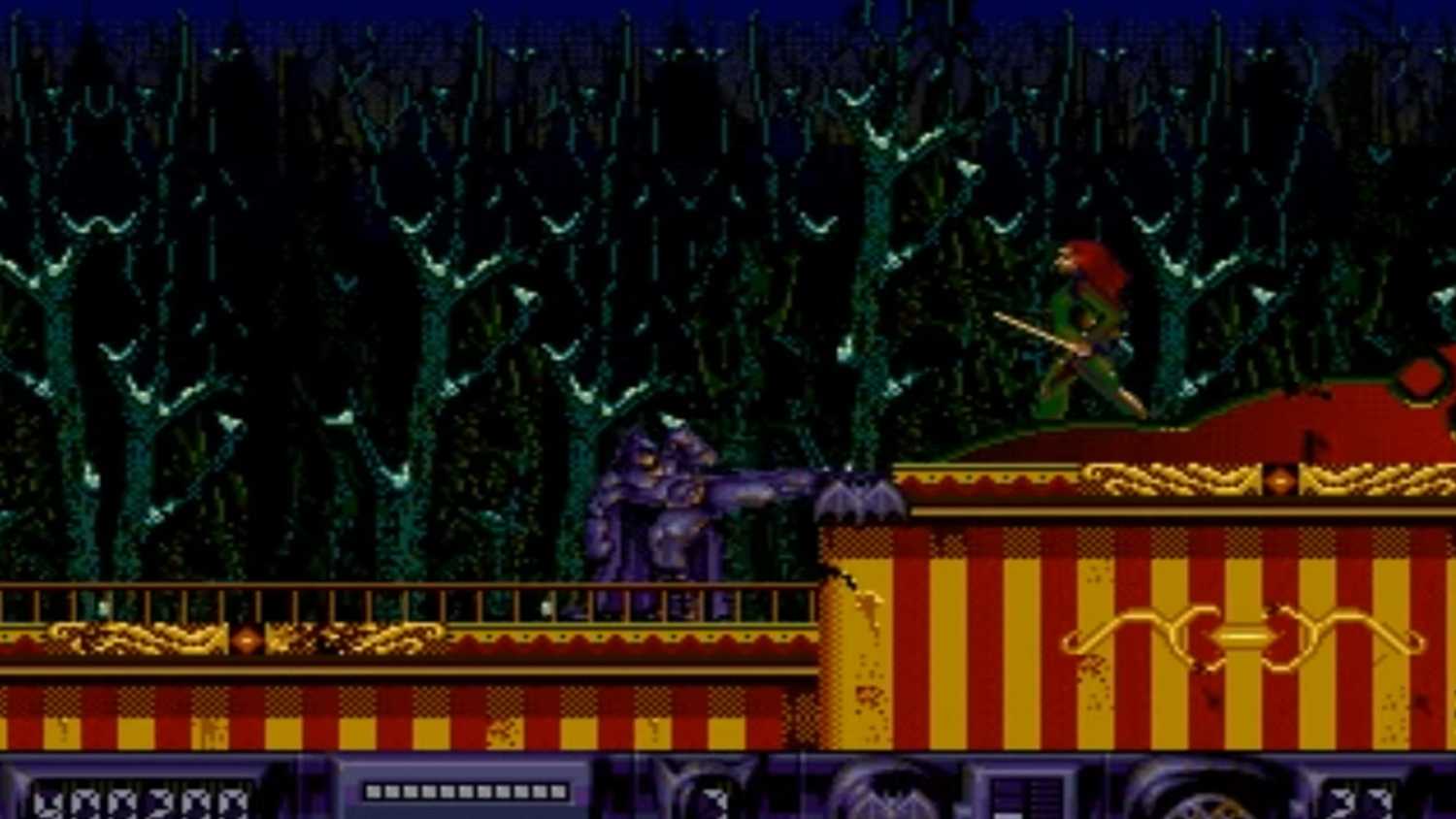 A screenshot of gameplay for Batman Returns.