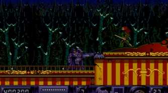 A screenshot of gameplay for Batman Returns.