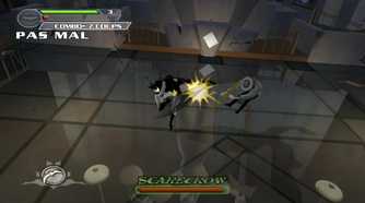 A screenshot of gameplay from Batman: Rise of Sun Tzu.