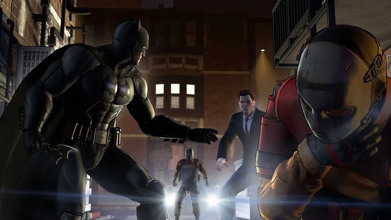 A screenshot of gameplay from Batman The Telltale Series