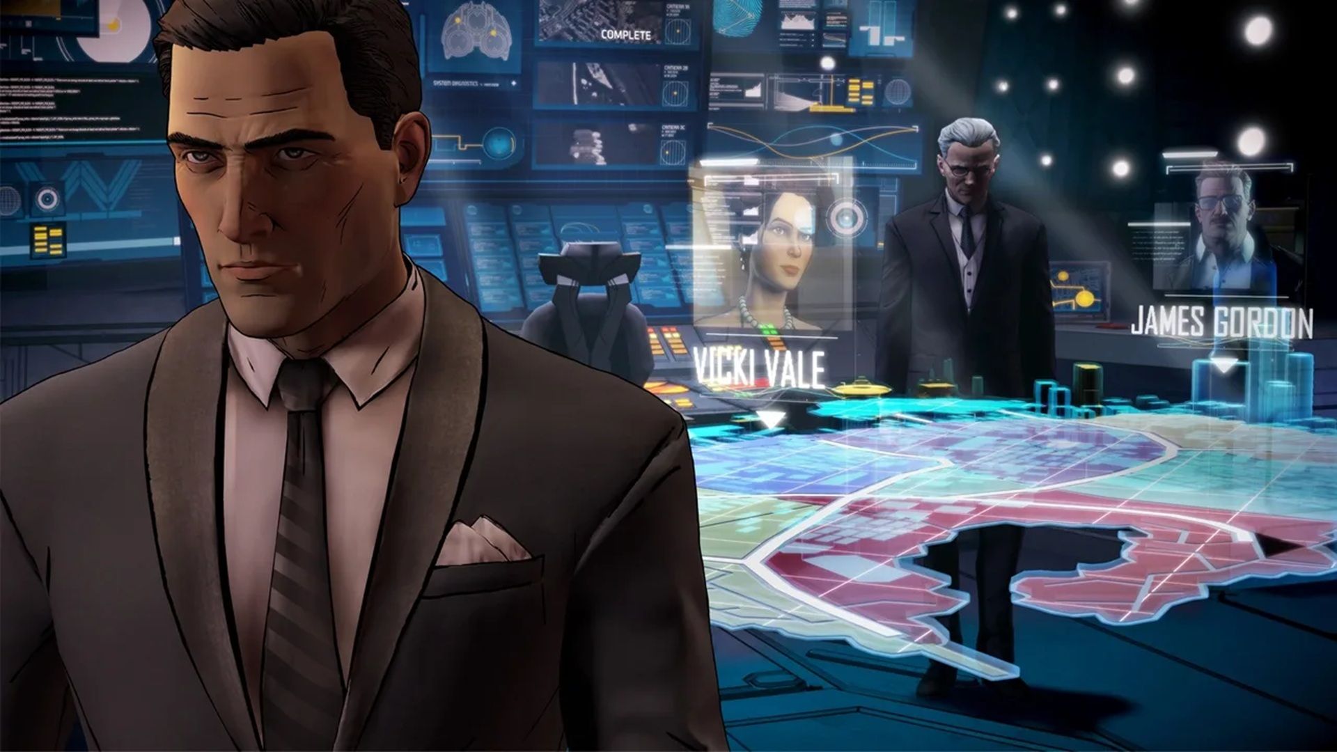 A screenshot of gameplay from Batman The Telltale Series