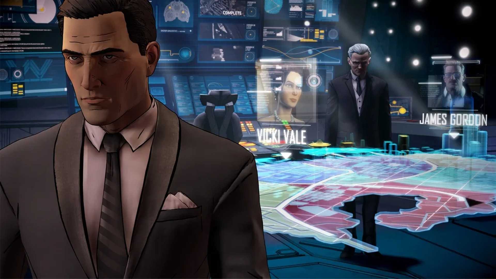A screenshot of gameplay from Batman The Telltale Series