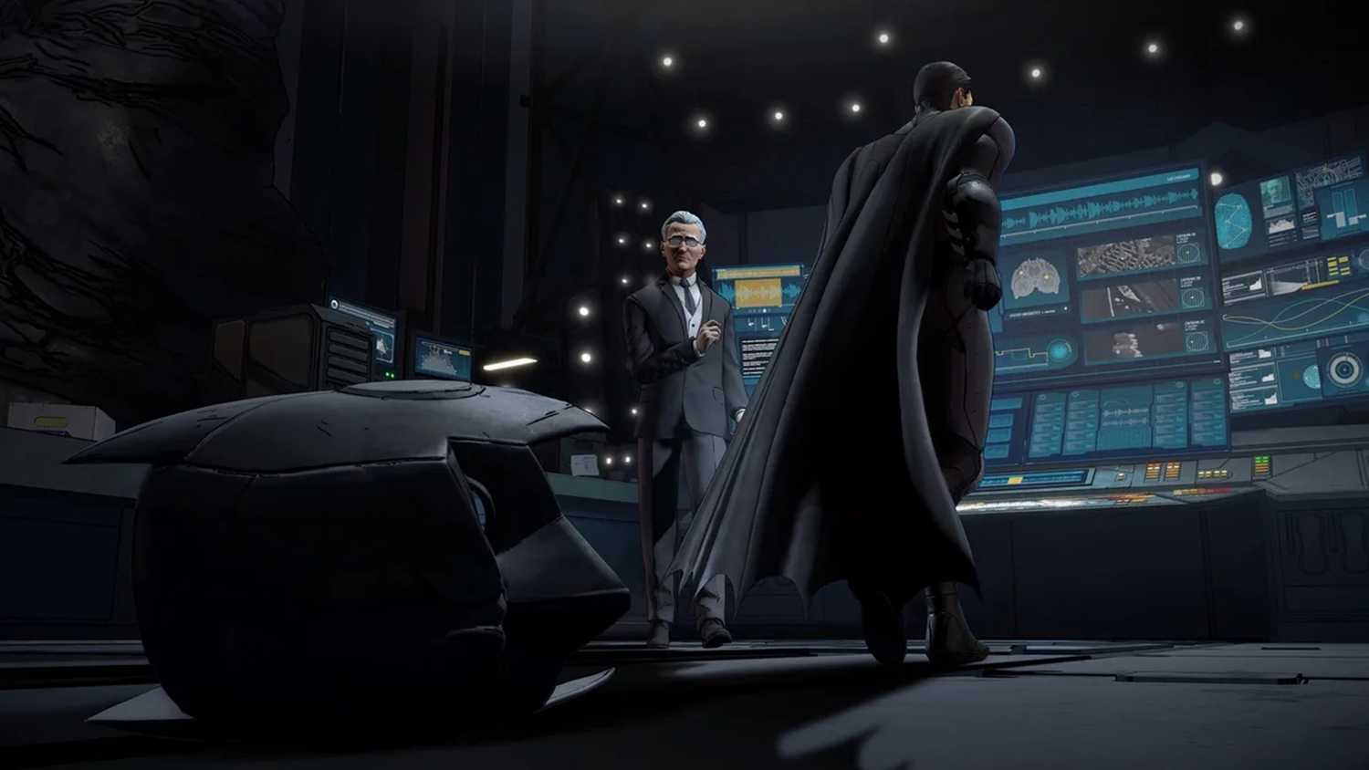 A screenshot of gameplay from Batman The Telltale Series