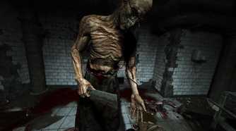 Outlast doctor using butcher knife