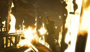 Outlast asylum victim in fire