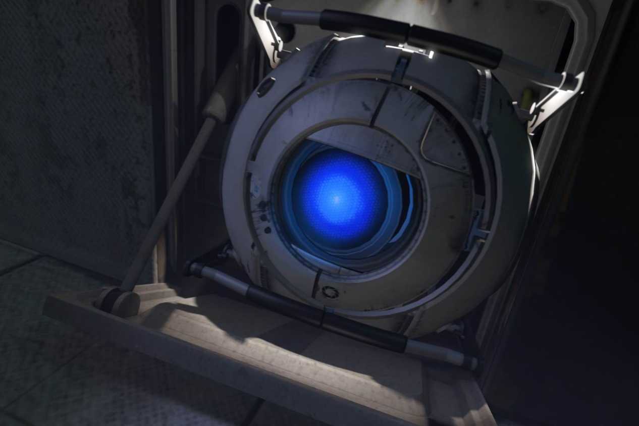 Portal 2 westley close up