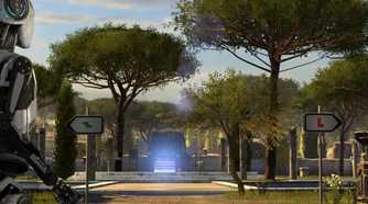 Talos Principle robot choosing pathway