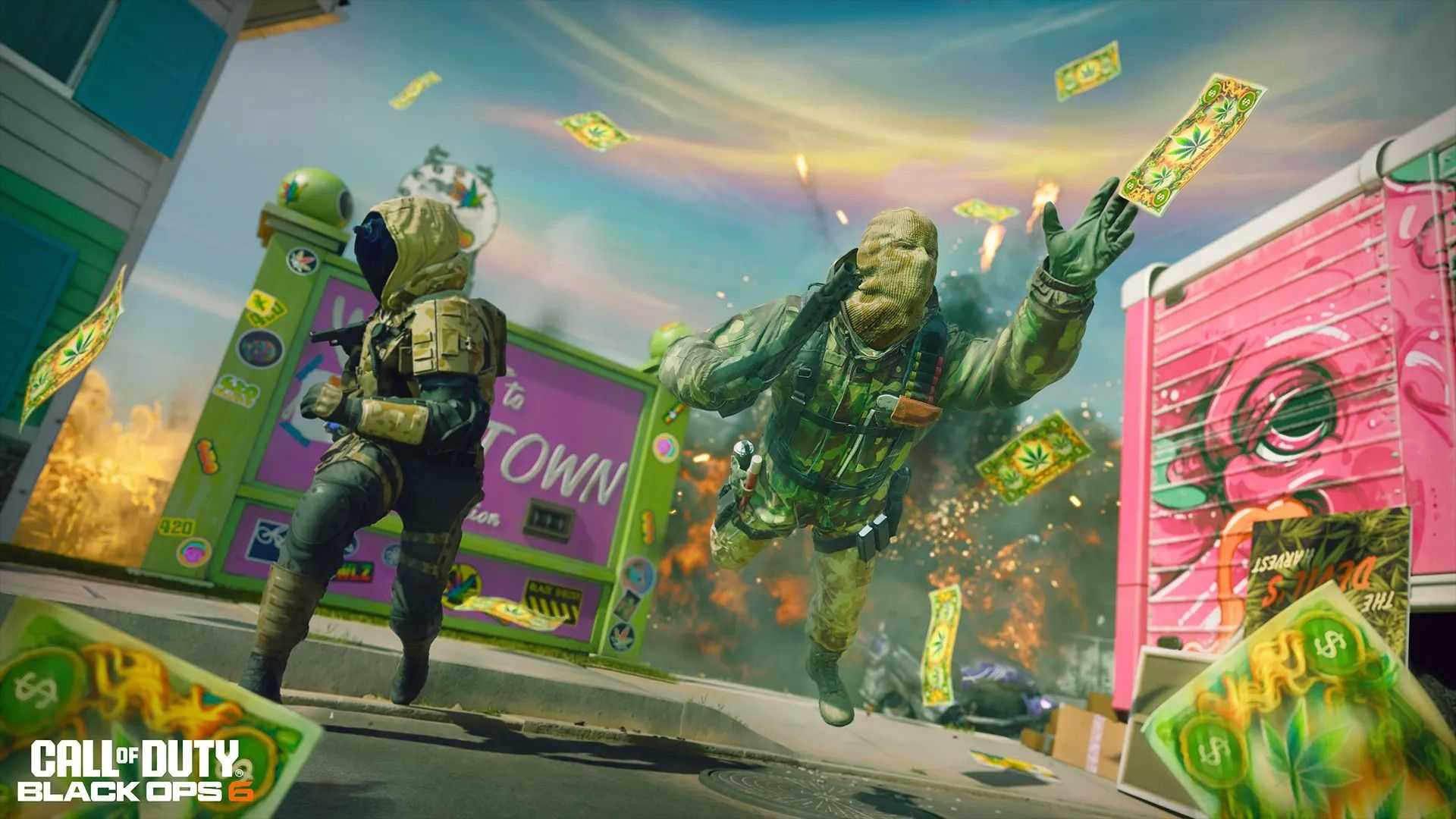 black ops 6 operator diving into fun money