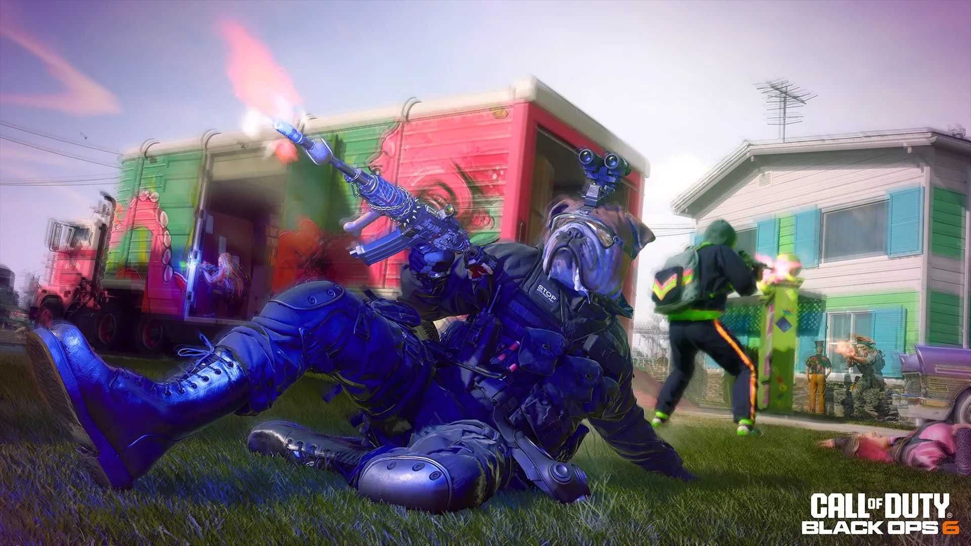 Black Ops 6 dog operator sliding