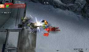 A screenshot of Cannon Spike on Sega Dreamcast