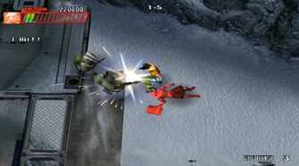 A screenshot of Cannon Spike on Sega Dreamcast