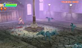A screenshot of Cannon Spike on Sega Dreamcast