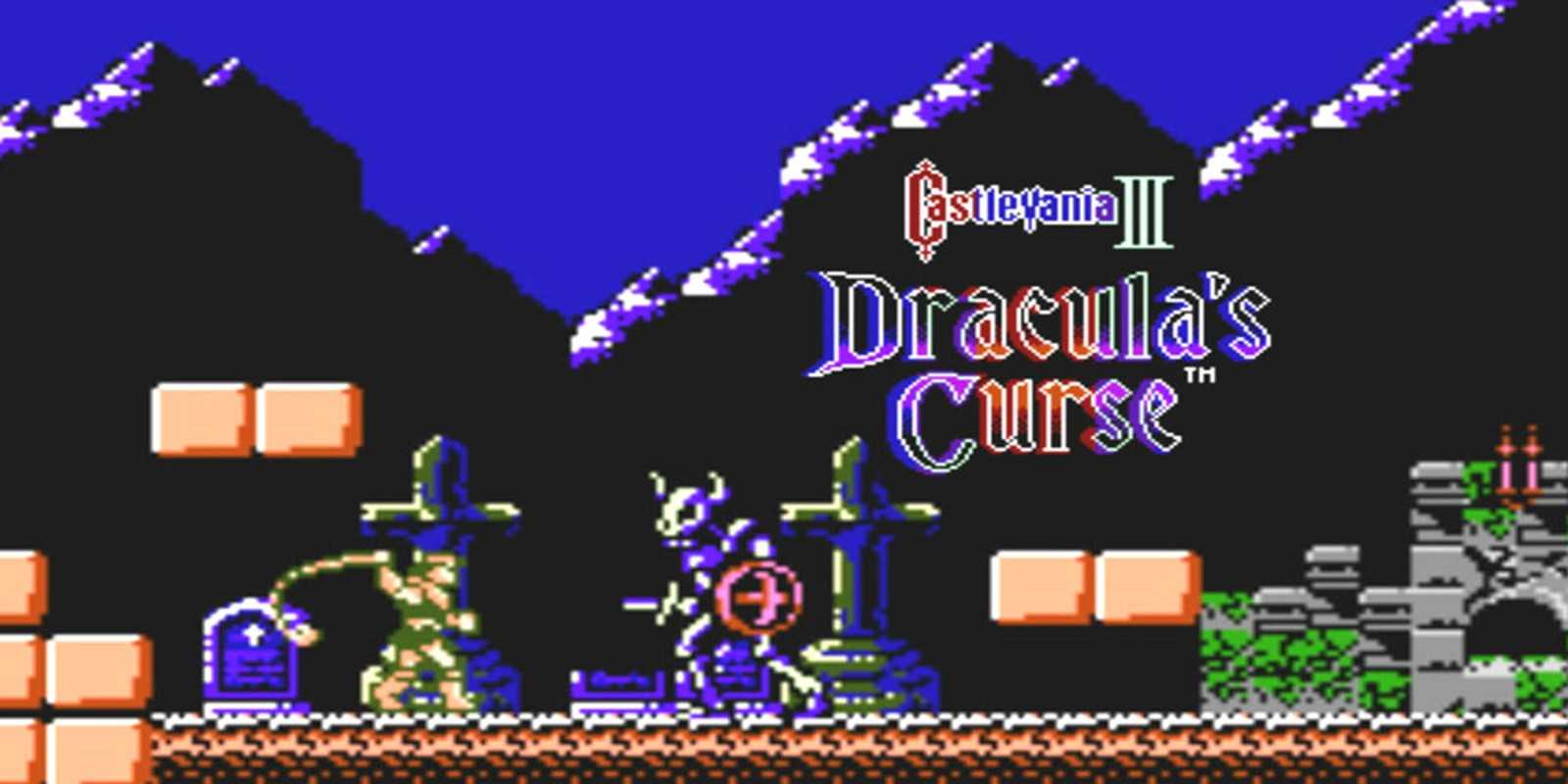 an image of Castlevania 3's title screen