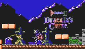 an image of Castlevania 3's title screen