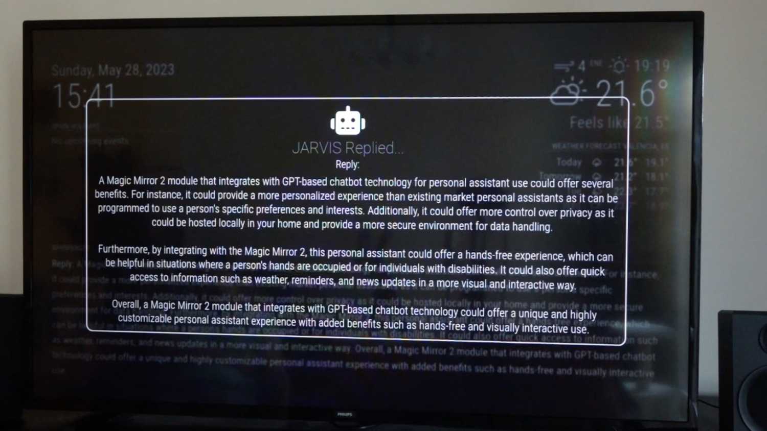 ChatGPT-powered MagicMirror_4