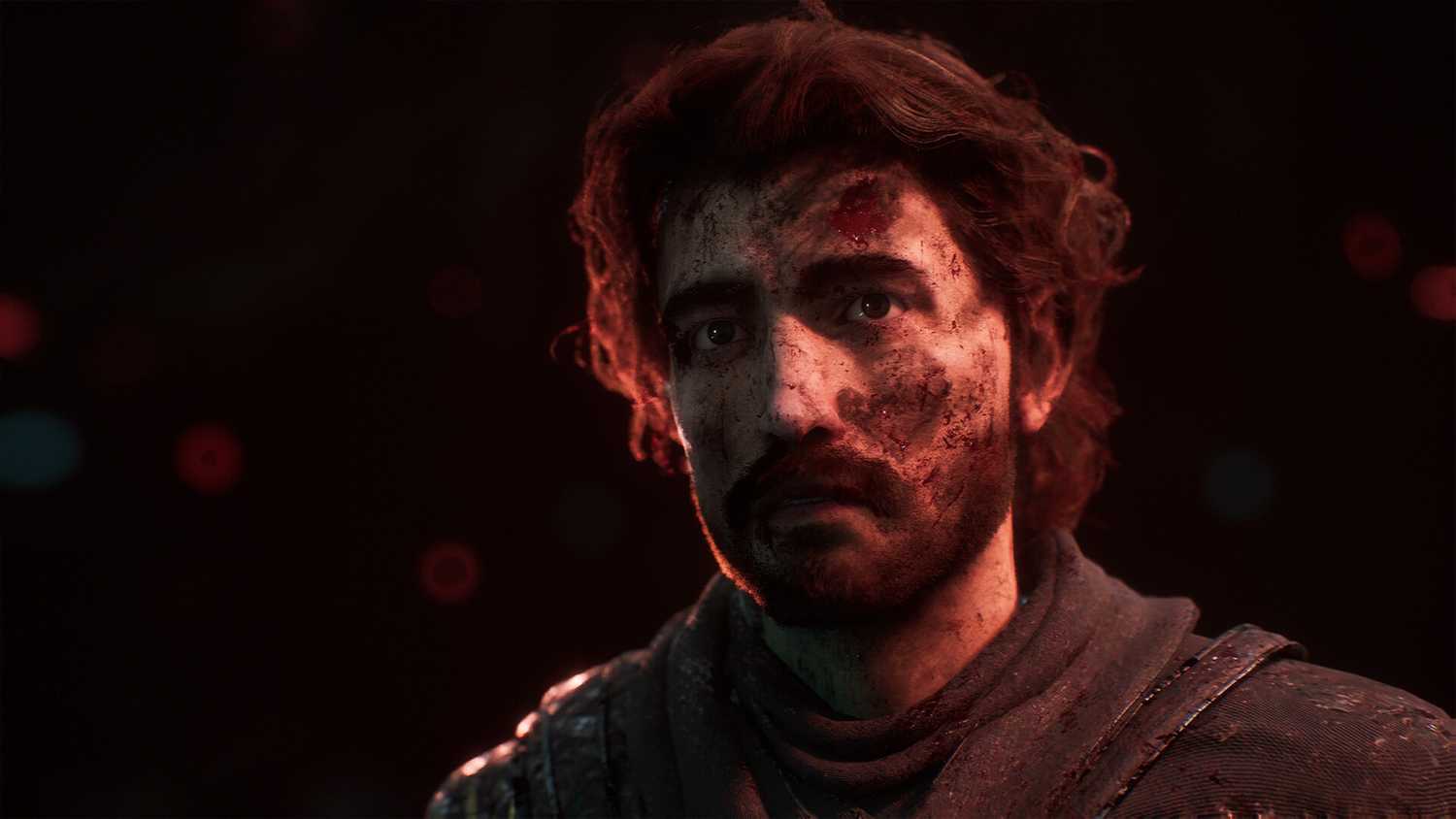 clair obscur expedition 33 gustave's face with blood on it