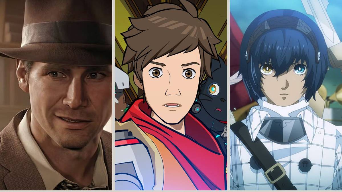 a collage of xbox game pass games featuring Indiana Jones, Hi-Fi Rush, and Metaphor: ReFantazio
