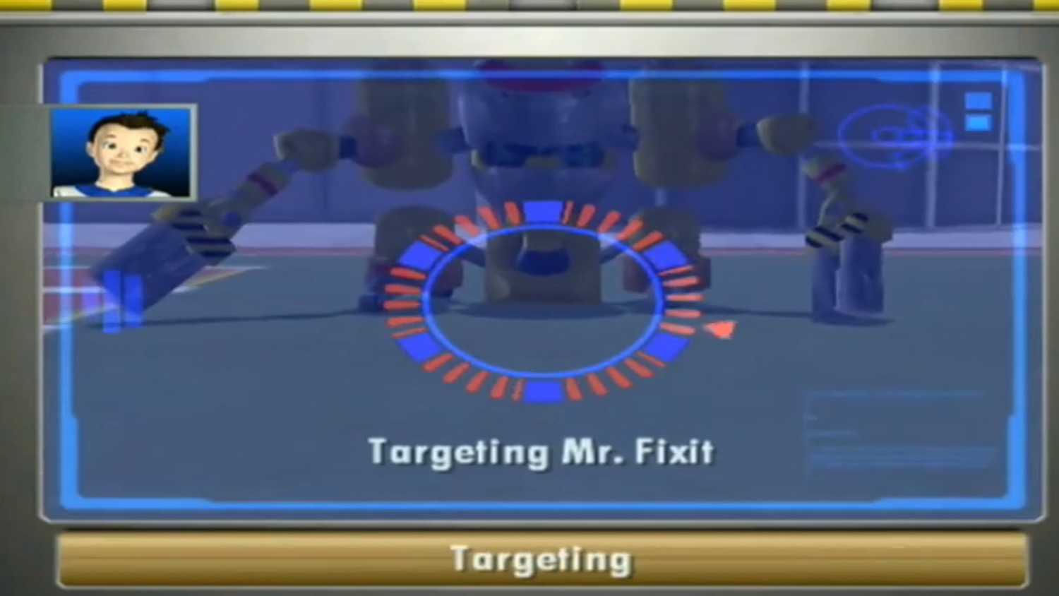 A screenshot of gameplay from Cubix Robots for Everyone: Showdown