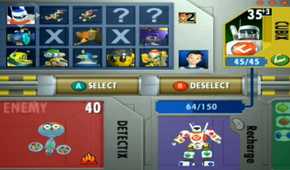 A screenshot of gameplay from Cubix Robots for Everyone: Showdown