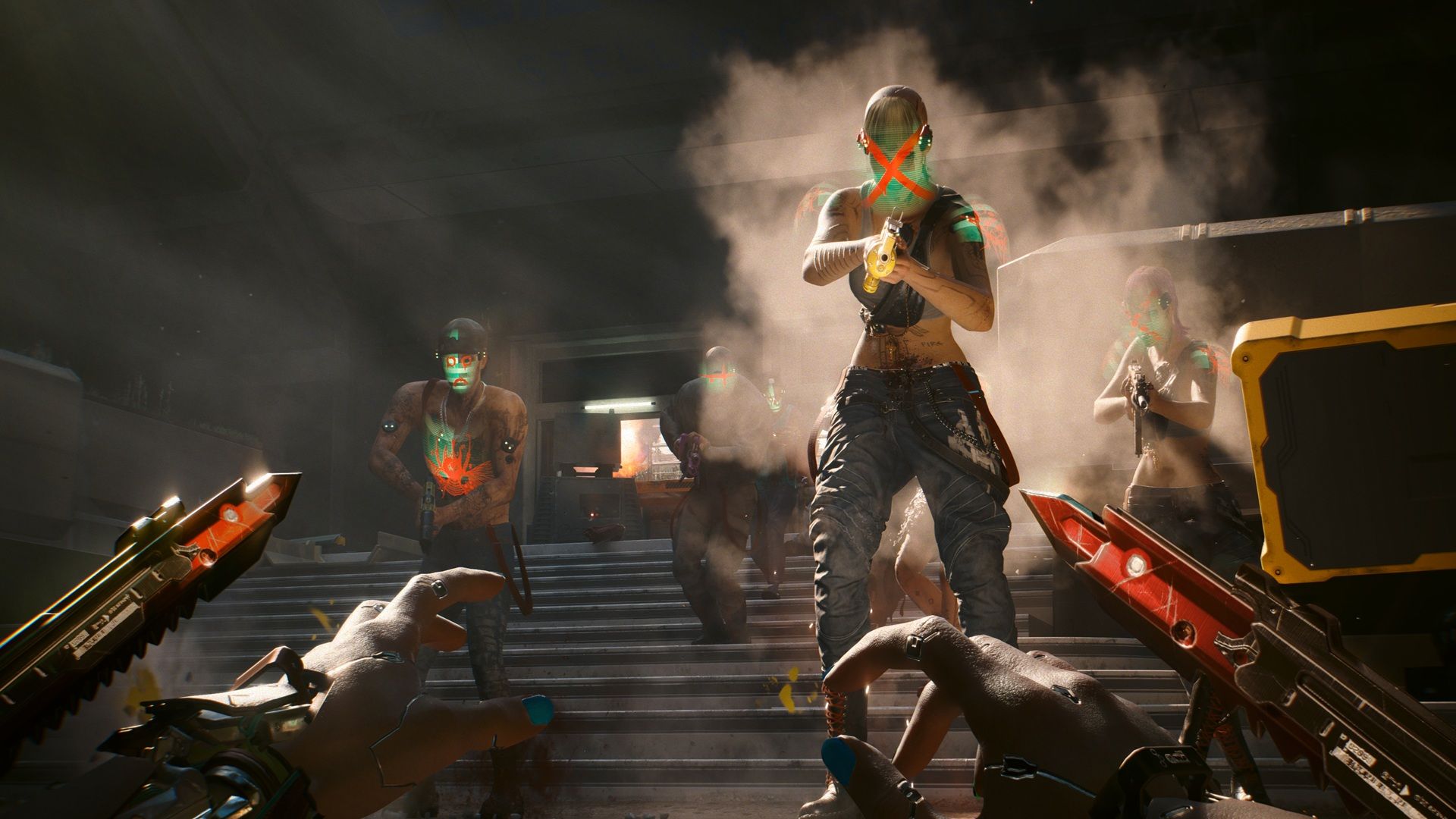 A screenshot of gameplay from Cyberpunk 2077 Phantom Liberty