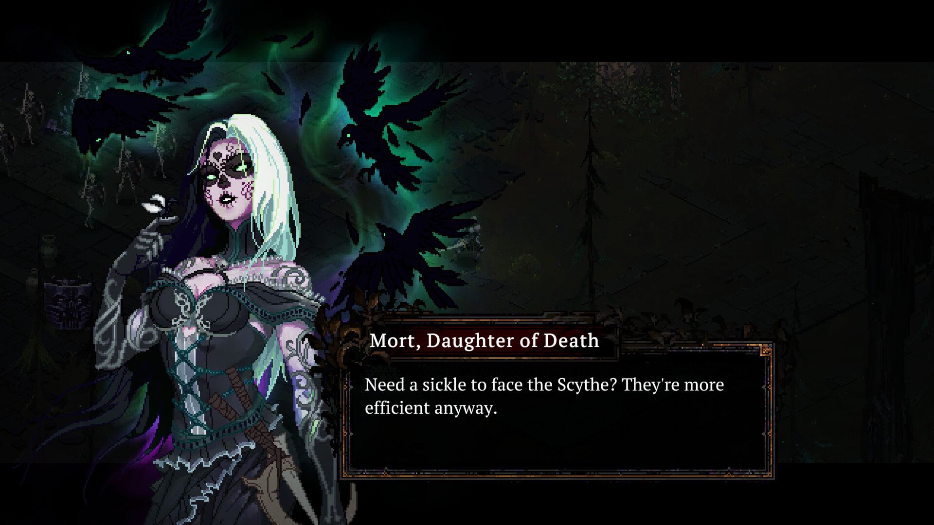 death must die mort, the daughter of death