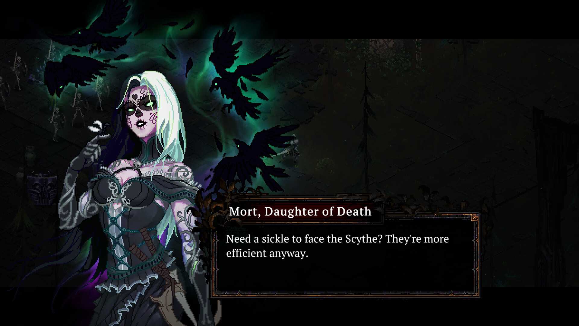 death must die mort, the daughter of death