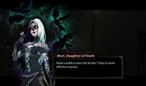 death must die mort, the daughter of death