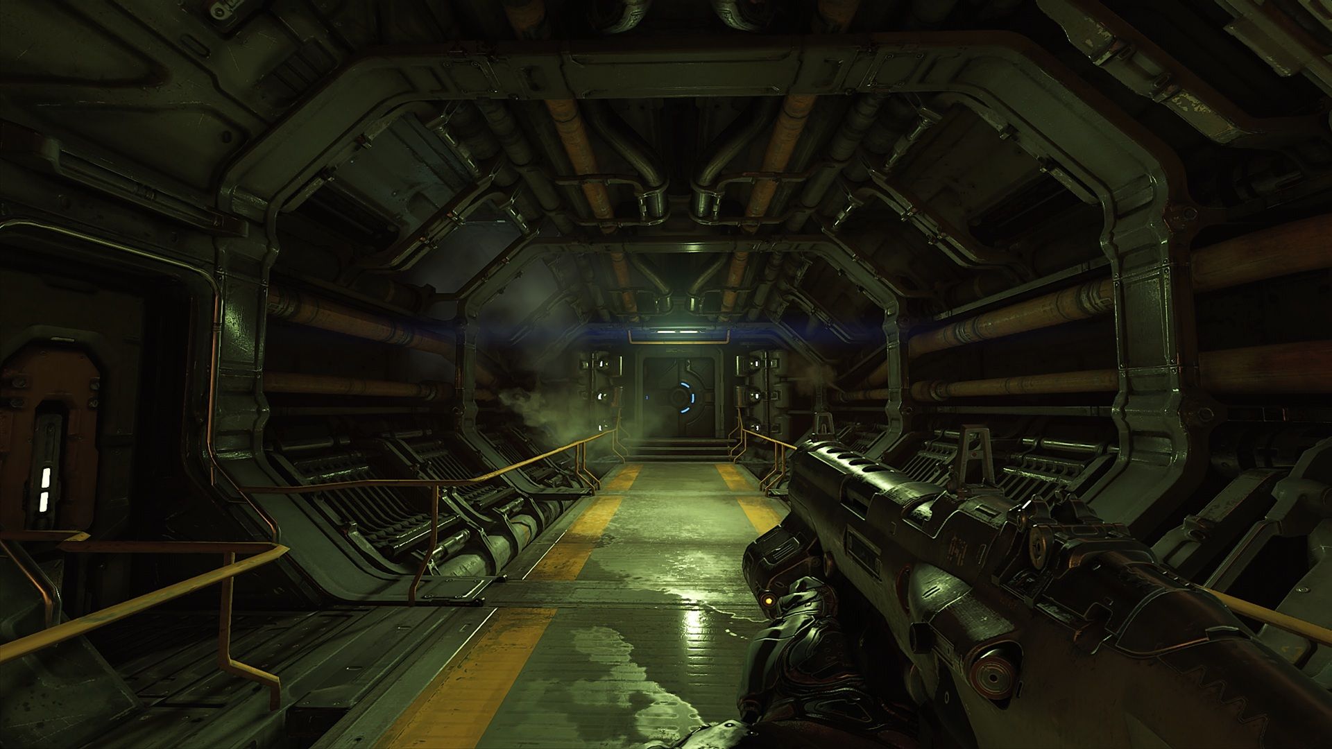 A screenshot of gameplay from Doom 2016